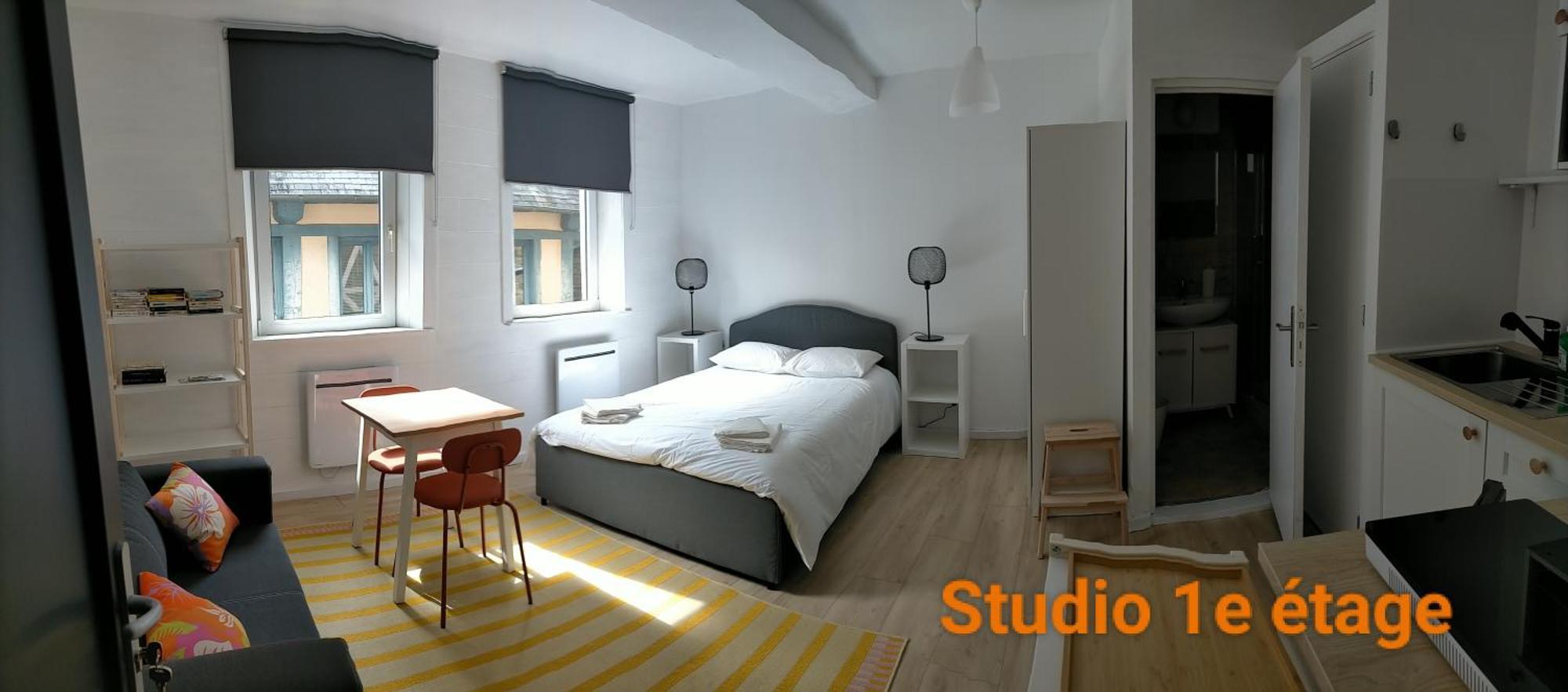 Le 1 St Yves Studios Tréguier Exterior foto